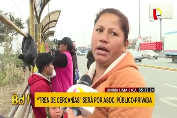 Tren de cercanías Lima – Ica se ejecutará por Asociación Público Privada