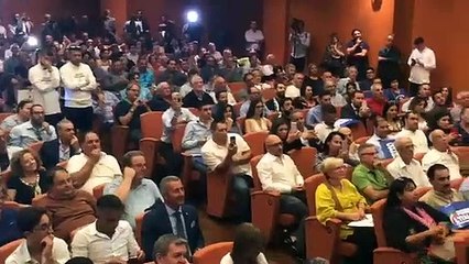 Salvini dal teatro Morelli di Cosenza (24.09.19)