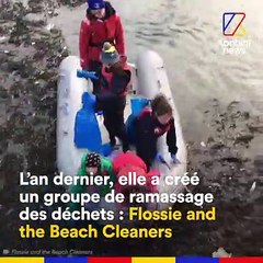 À 11 ans, Flossie Donelly lutte contre la pollution plastique dans la mer