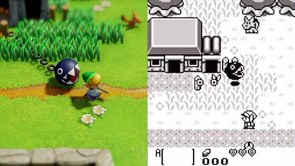 THE LEGEND OF ZELDA : LINK'S AWAKENING, Original VS Remake !