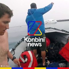 Sauvetage en mer par l'US Navy