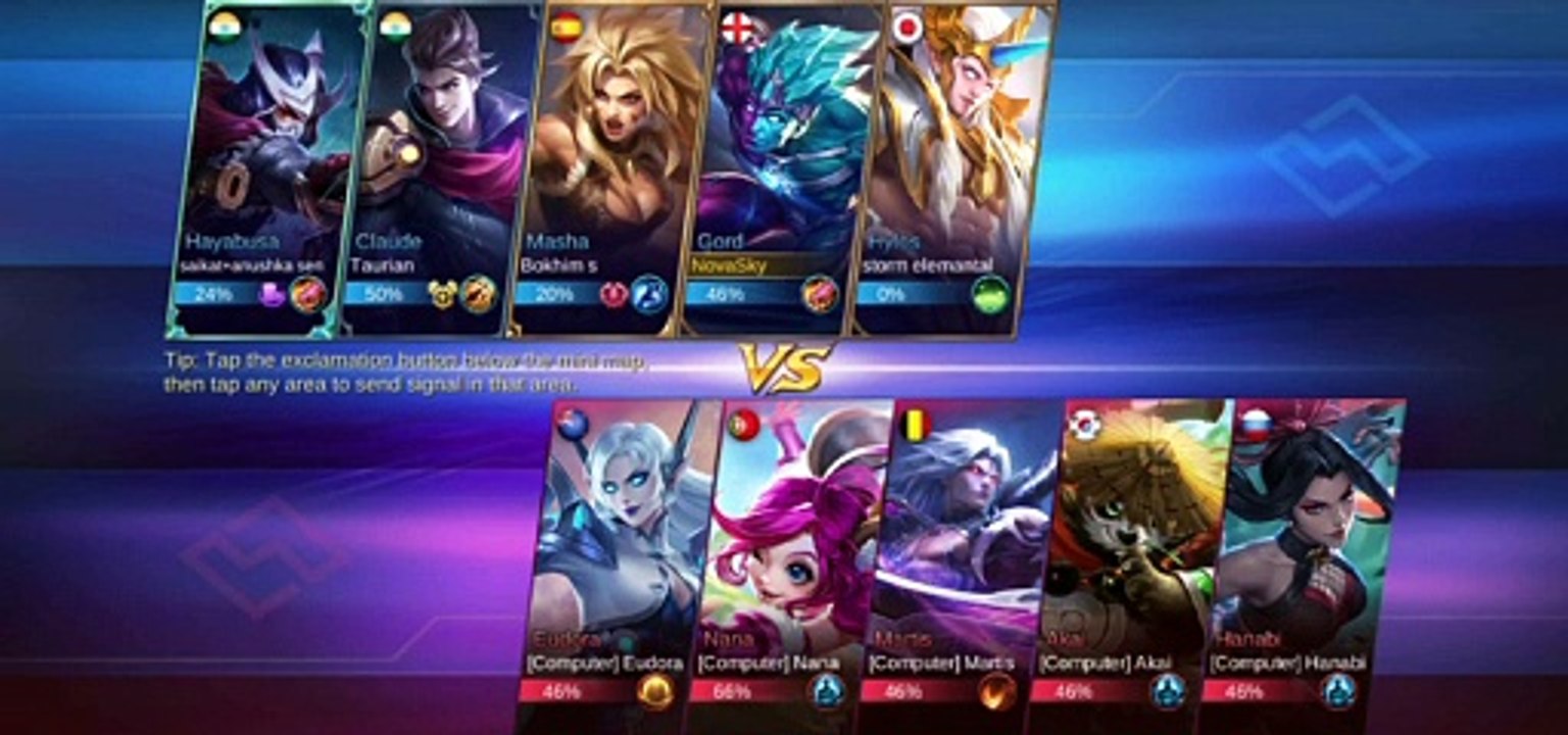Mobile Legends Bang Bang Hero Gord Gameplay