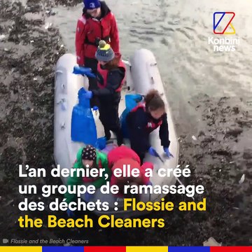 À 11 ans, Flossie Donelly lutte contre la pollution plastique dans la mer