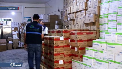 مؤسسة أورينت الإنسانية تستمر بإدخال التجهيزات الطبية للداخل السوري