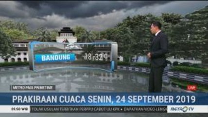 Prakiraan Cuaca, Selasa 24 September 2019