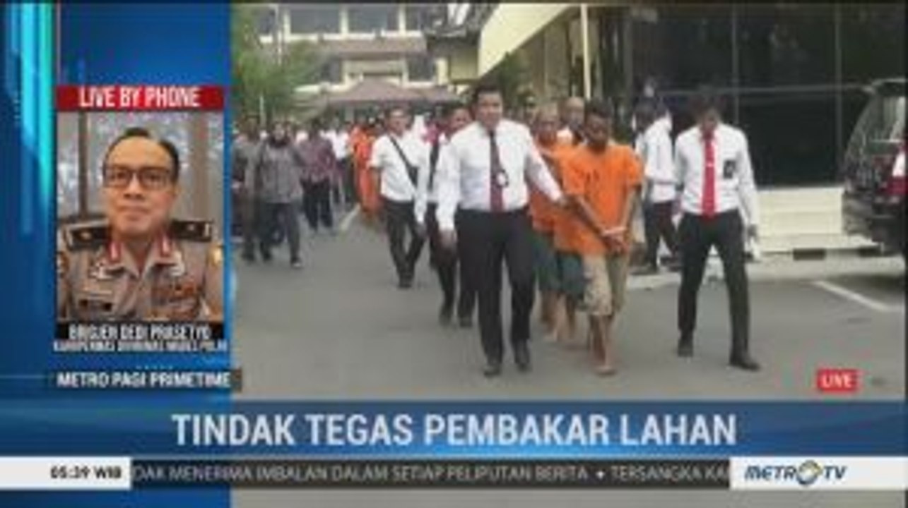 Tindak Tegas Pembakar Lahan