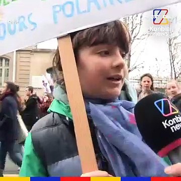 Grève mondiale pour le climat - Suivez la marche des jeunes à Paris