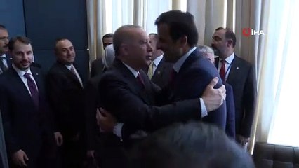 - Cumhurbaşkanı Erdoğan, Katar Emiri Al Sani İle Görüştü