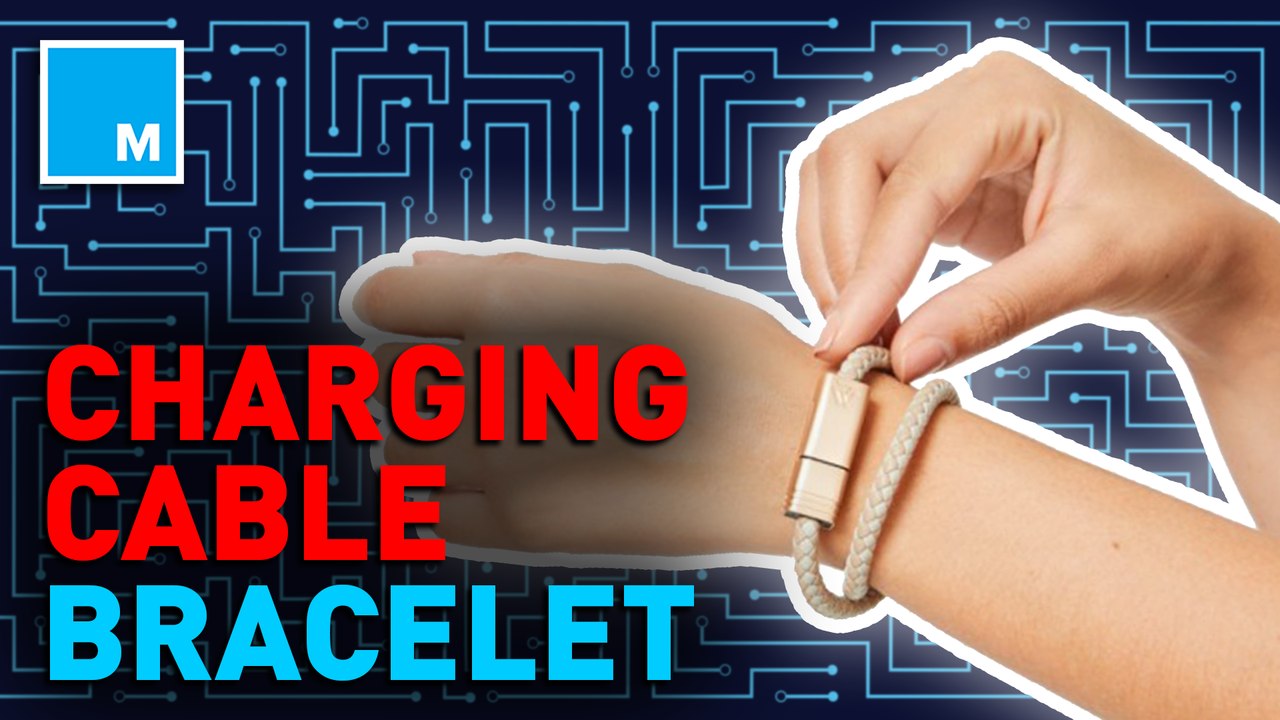 This new charging cable can be worn as a bracelet — Future Blink