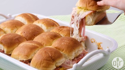Ham and Swiss Sliders