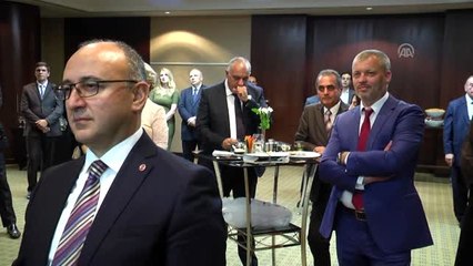 Belarus'un Ankara Büyükelçisine veda resepsiyonu