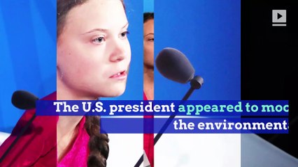 Trump Mocks Greta Thunberg on Twitter