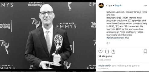 Adiós al productor de los "Simpsons" y creador de "Rick y Morty"