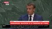 A l'ONU, Macron appelle les Etats-Unis et l'Iran à reprendre des «négociations»