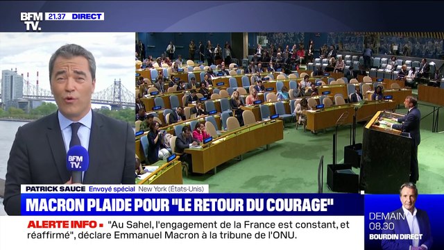 Ce qu'il faut retenir du discours d'Emmanuel Macron à l'ONU - 24/09