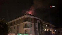 Bakırköy'de lüks sitede korkutan yangın