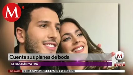Sebastian Yatra cuenta sus planes de boda