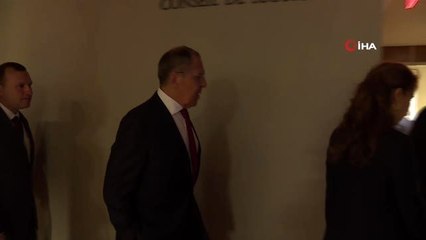 Dışişleri Bakanı Çavuşoğlu, Astana Formatında Rus ve İran'lı mevkidaşlarıyla görüştü