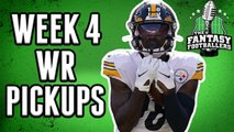 Fantasy Football - Week 4 Waiver Wire: Wide Receivers