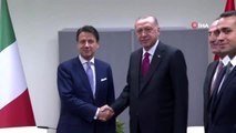 Cumhurbaşkanı Recep Tayyip Erdoğan, İtalya Başbakanı Giuseppe Conte ile görüştü