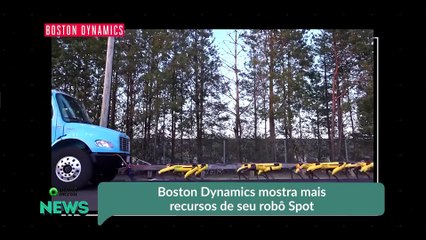 Boston Dynamics mostra mais recursos de seu robô Spot