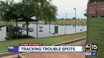 Flood control tracking trouble spots throughout the Valley