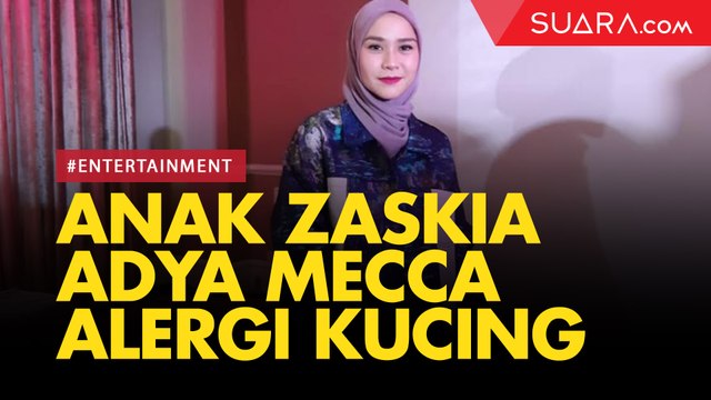Zaskia Adya Mecca Ceritakan Kondisi Anaknya yang Alami Alergi Kucing