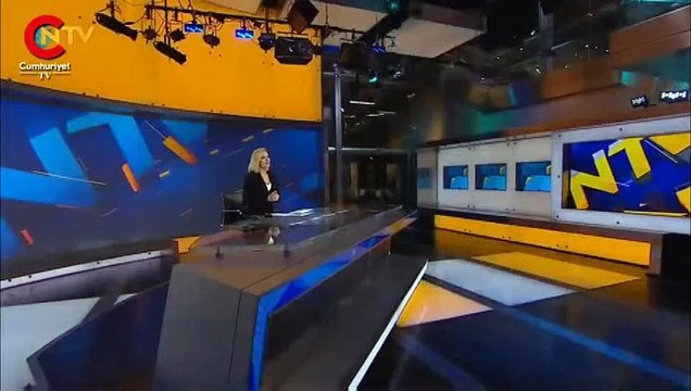 NTV spikerinin deprem anındaki zor anları