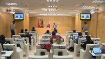Rueda de prensa posterior a la Junta de Gobierno en Madrid
