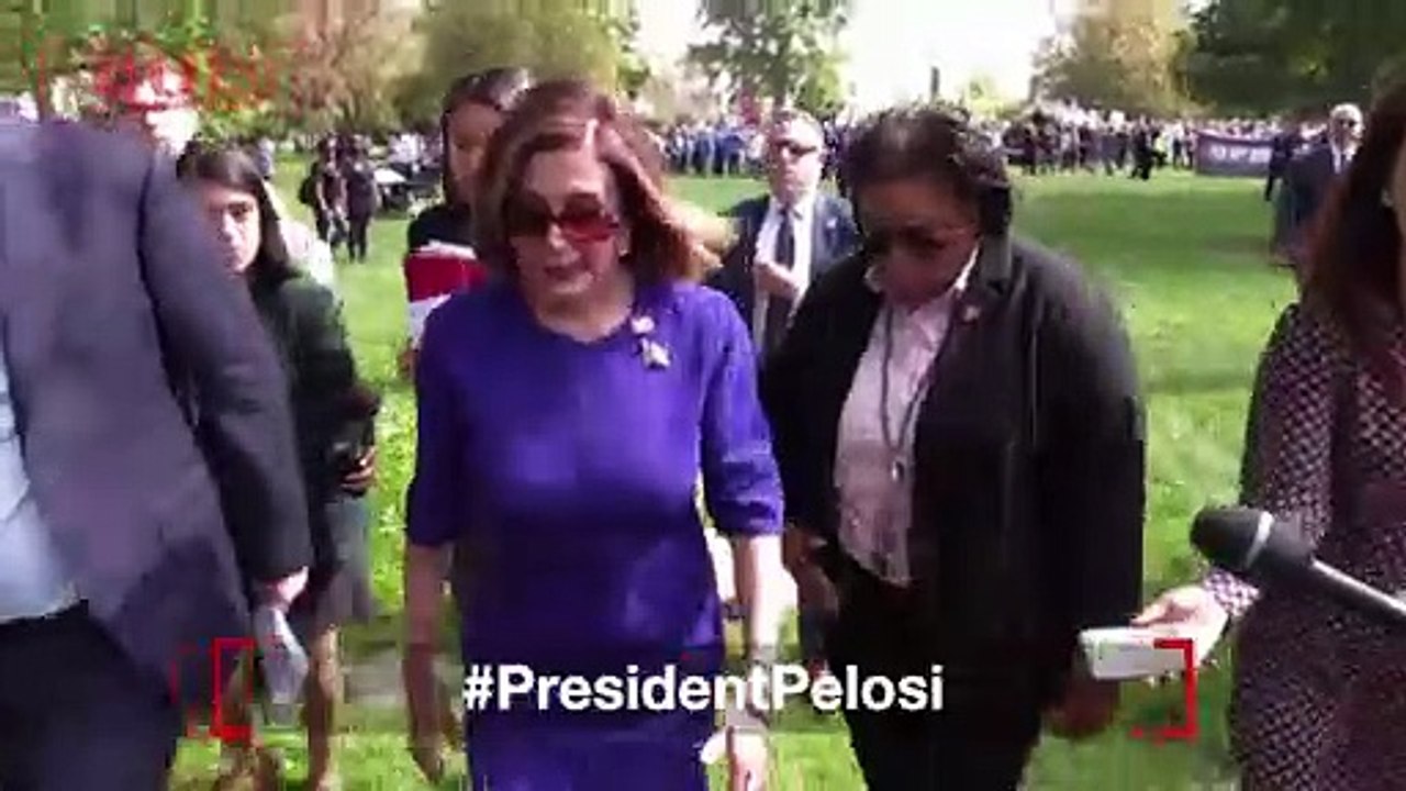 ‘President Pelosi’ Now Trending After Trump Invites Reporters to Look at Mike Pence’s Phone Conversations Too