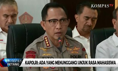 Kapolri: Waspada Hoaks Pasca-Demo Mahasiswa