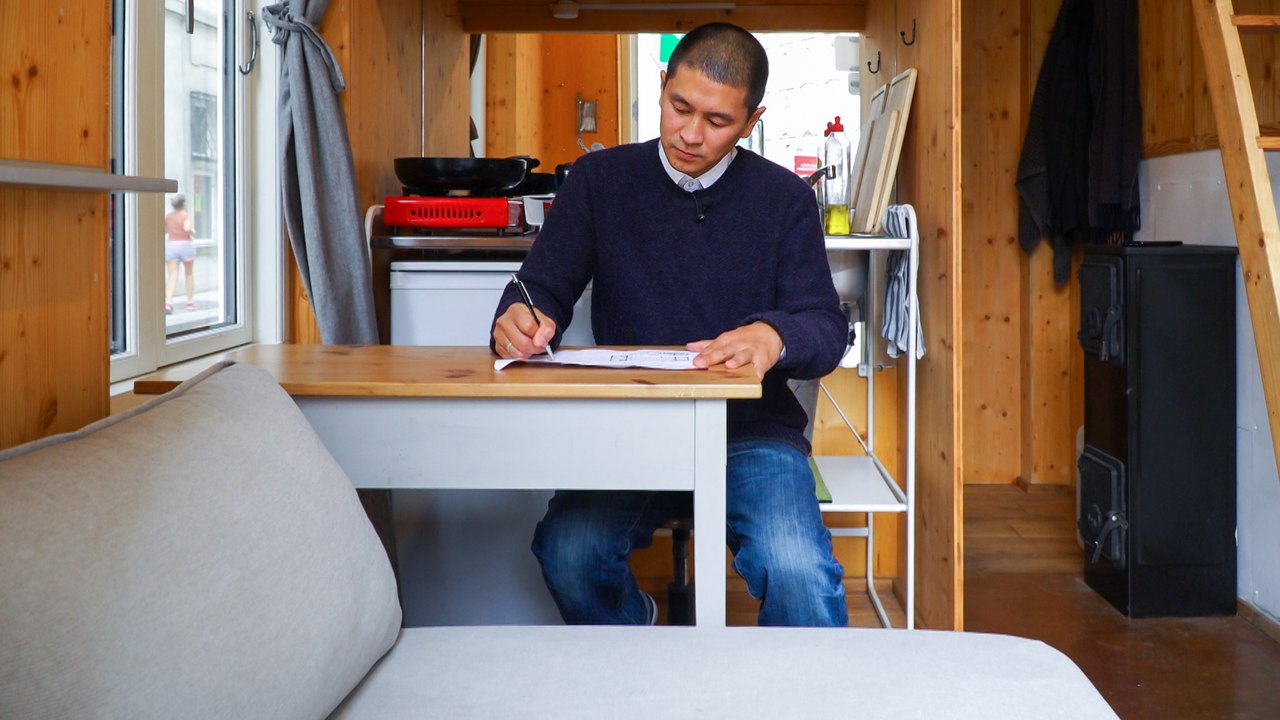 Ein Tiny House im ersten Bezirk