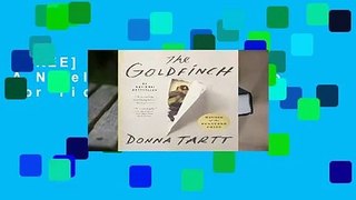 [FREE] The Goldfinch: A Novel (Pulitzer Prize for Fiction)