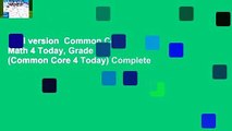 Full version  Common Core Math 4 Today, Grade 4 (Common Core 4 Today) Complete