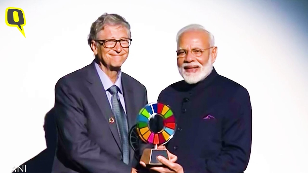 PM Modi Gets 'Global Goalkeeper' Award for Swachh Bharat Abhiyan