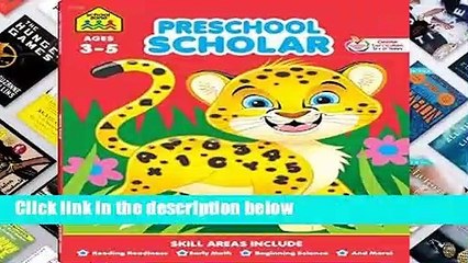 [FREE] Preschool Scholar: Ages 3-5