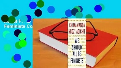 About For Books  We Should All Be Feminists Complete