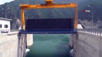 Deriner Barajı'nda elektrik üretimi 11 milyar KW'yi geçti