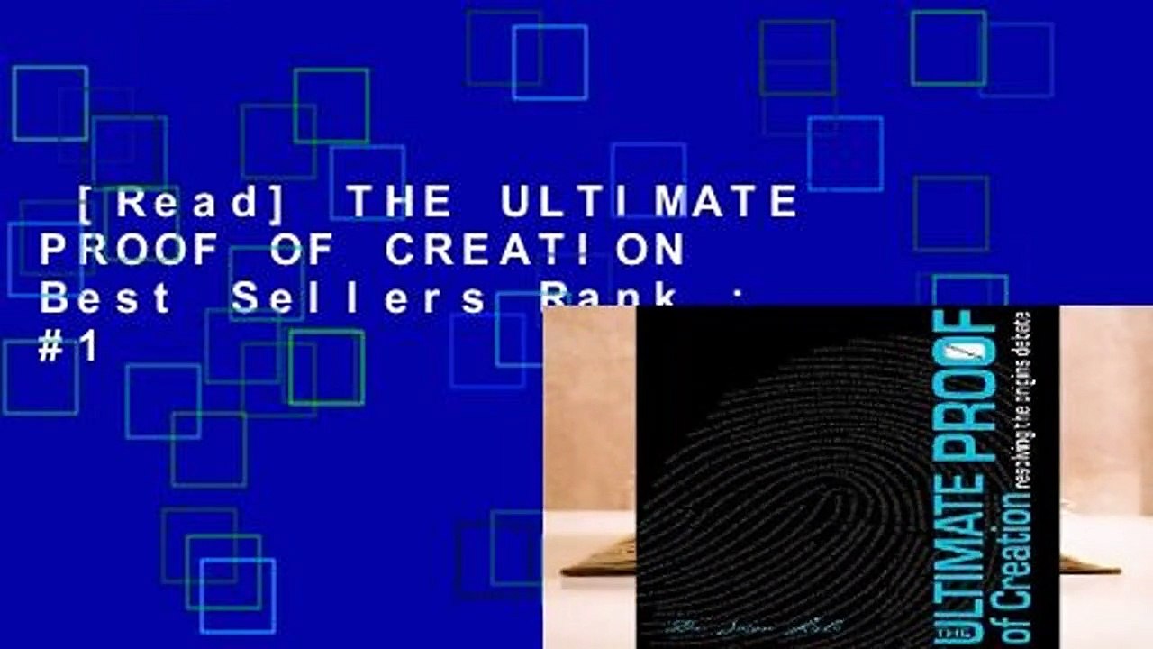 [Read] THE ULTIMATE PROOF OF CREATION  Best Sel...