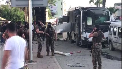 Yüreğir ilçesinde patlama (2)