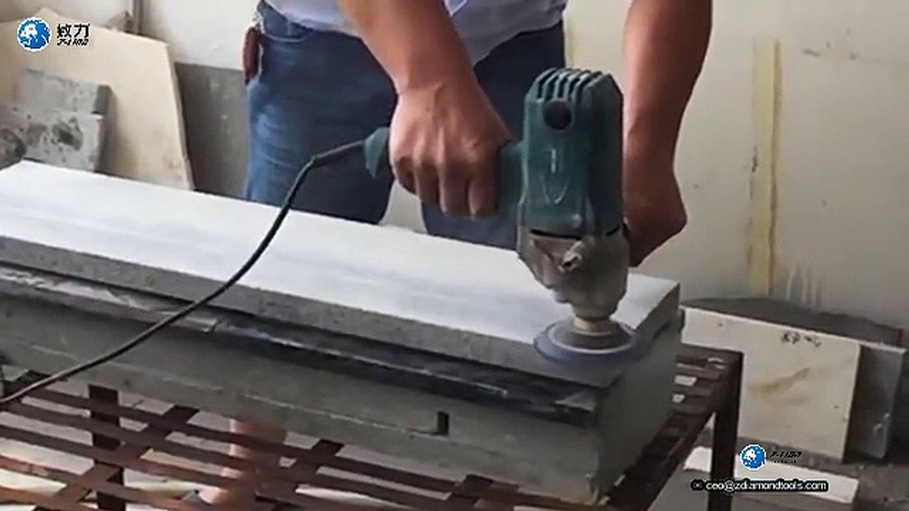 Z-LION Dry Use Premium Diamond Polishing Tool for Granite Marble Concrete Grinding