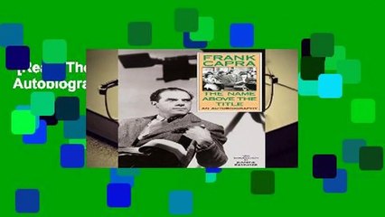 [Read] The Name Above The Title: An Autobiography  For Kindle