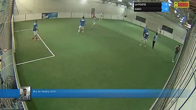 But de Hadjris (9-8) - LA POSTE Vs CACC - 24/09/19 20:00 - LIGUE 4 - Poitiers Game Parc
