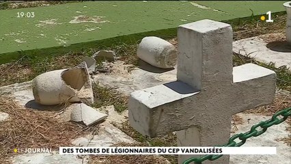 Le carré militaire du cimetière de l’Uranie vandalisé