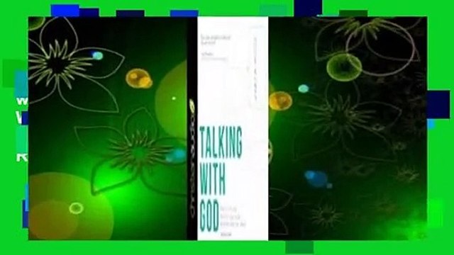 Full E-book Talking with God: What to Say When You Don't Know How to Pray Best Sellers Rank : #4