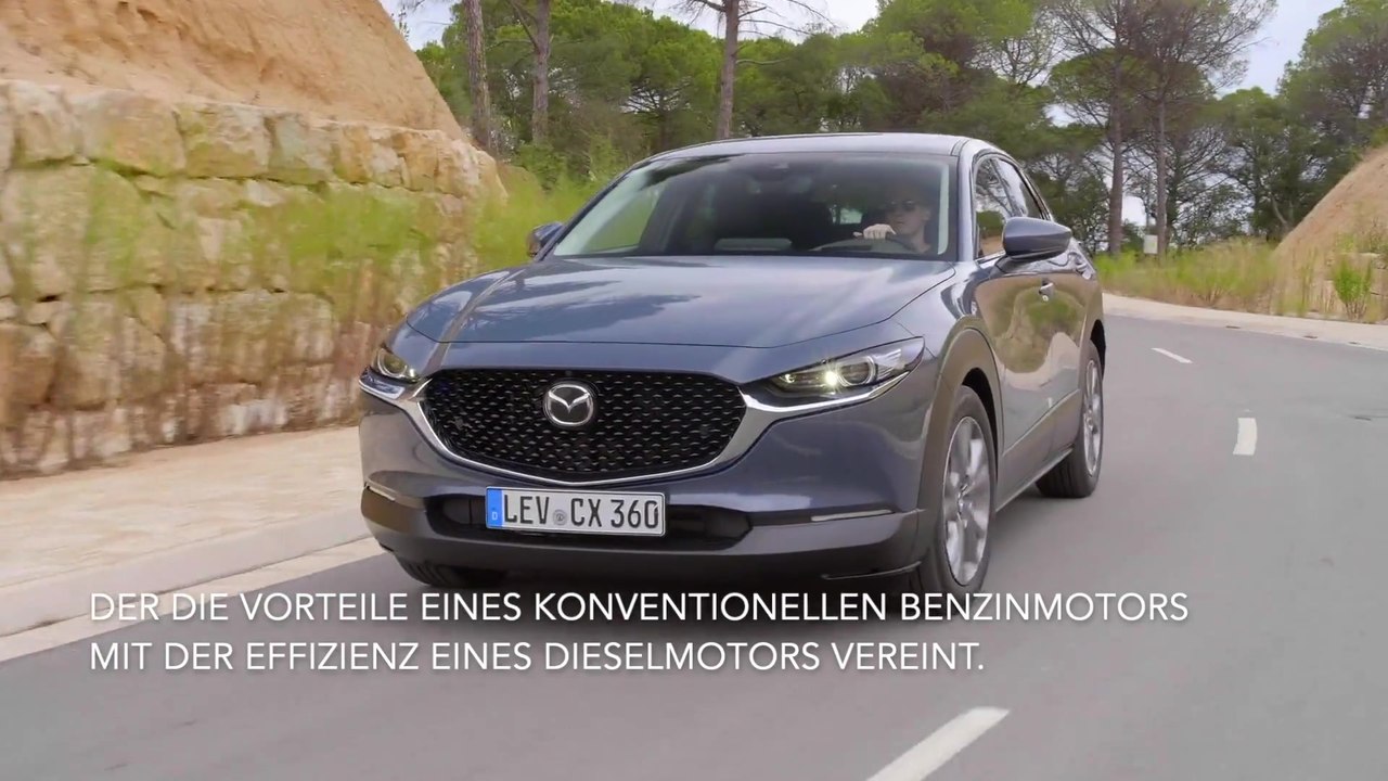 Der neue Mazda CX-30 mit Skyactiv-X