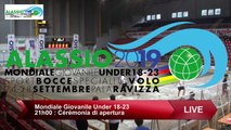 Secondes parties de poules, Double U18, Mondial Jeunes U18 et U23, Alassio 2019