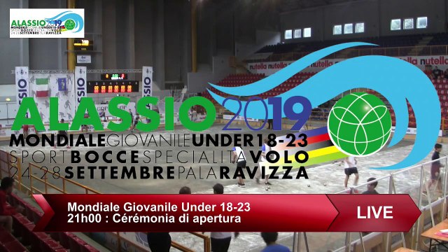 Secondes parties de poules, Double U18, Mondial Jeunes U18 et U23, Alassio 2019