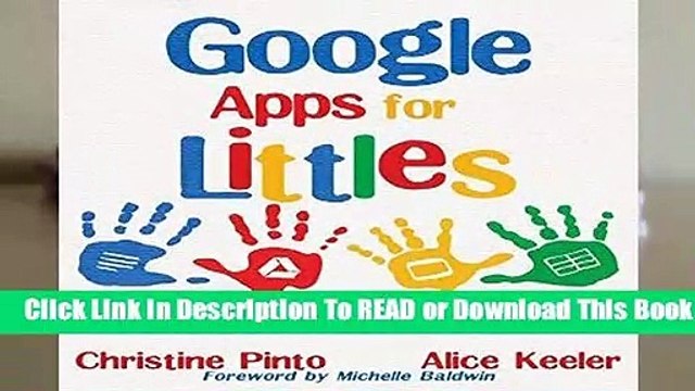 Google Apps for Littles: Believe They Can Complete