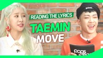 [Pops in Seoul] Reading the Lyrics! Taemin(태민)'s Move